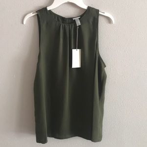 NWT Army Green blouse!